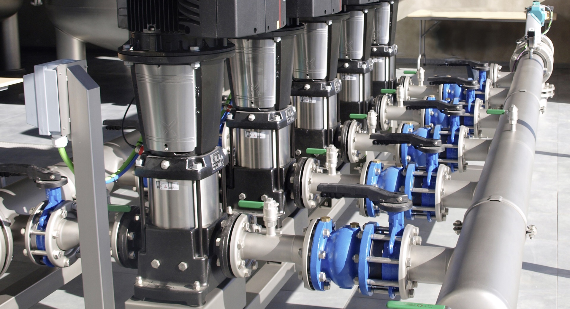 Centric butterfly valves installed
