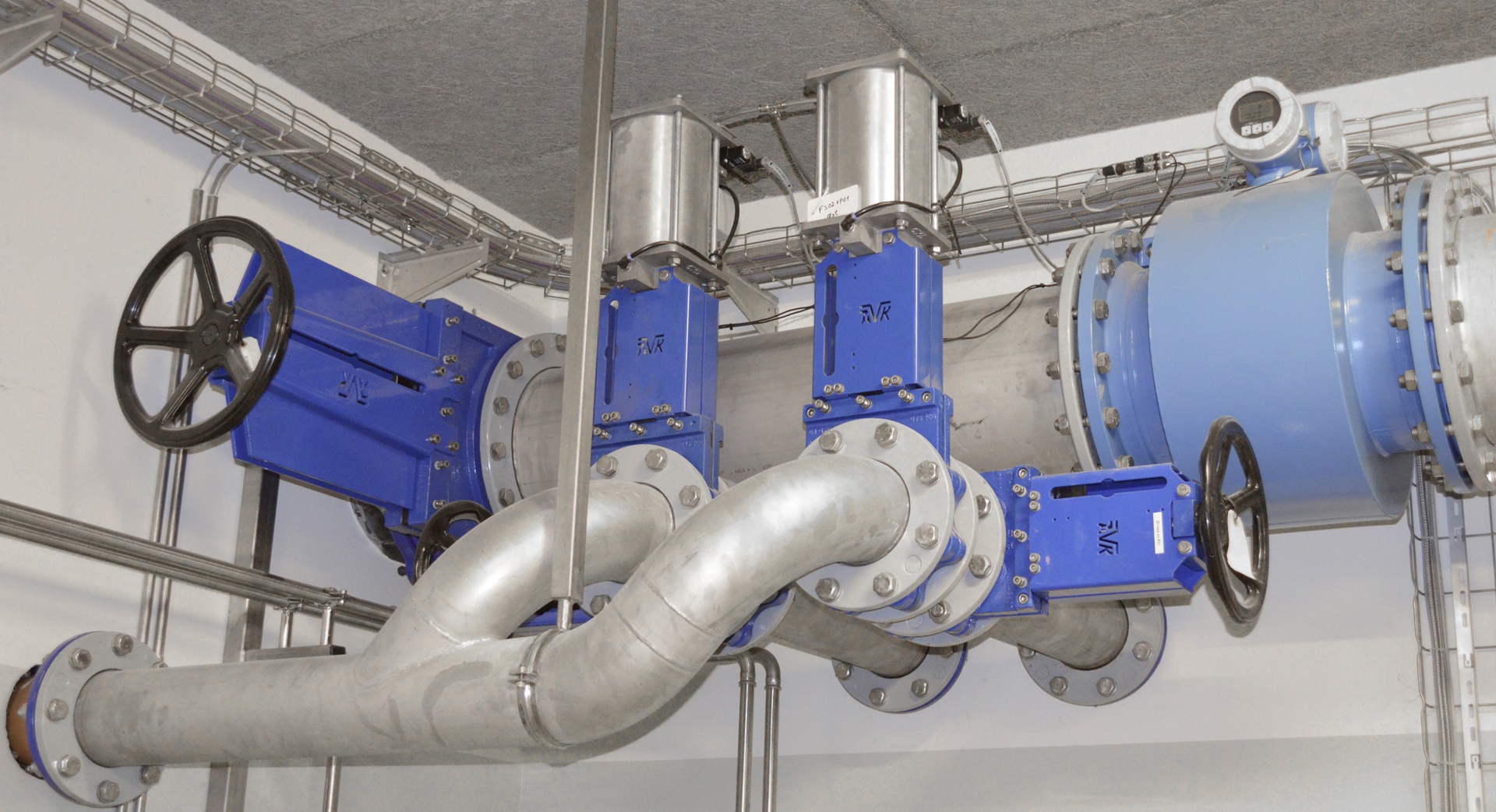 What is a knife gate valve? Knife gate valves installed