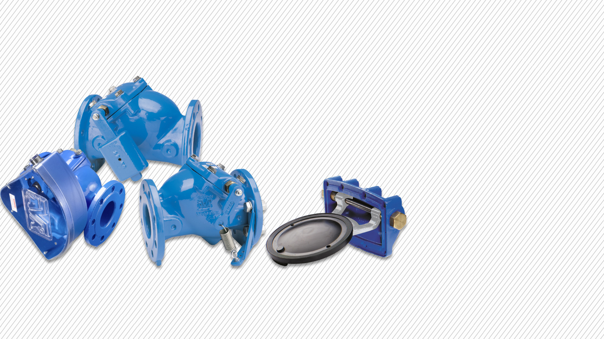 AVK range of swing check valves